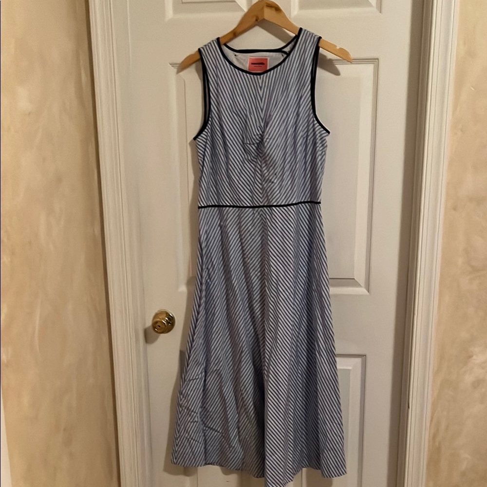 KATE SPADE Striped Open back Sleeveless Dress - Size 12
